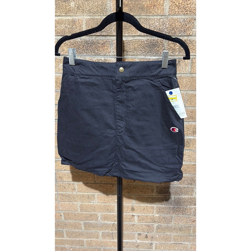 Champion Womens Woven Campus Pencil Skirt Black Size 2 Collegiate Activewear